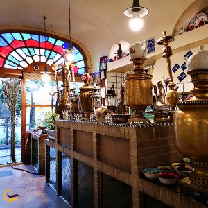 Traditional Azeri dining room in Tehran