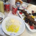 رستوران گلریز زنجان میز اردور، انواع سالاد های ایتالیایی و مخلفات خوشمزه